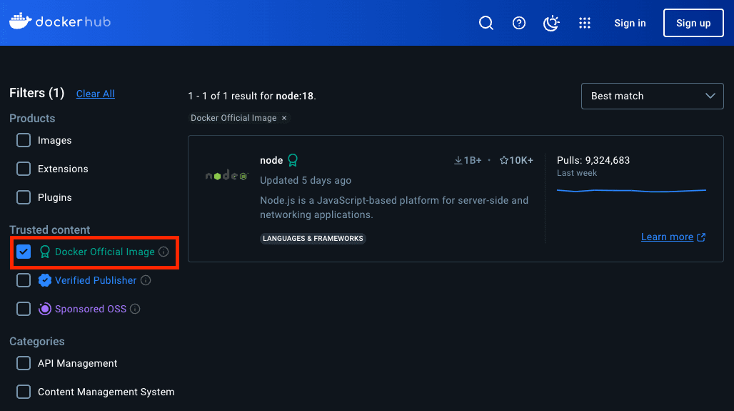dockerhub-filter-node icon